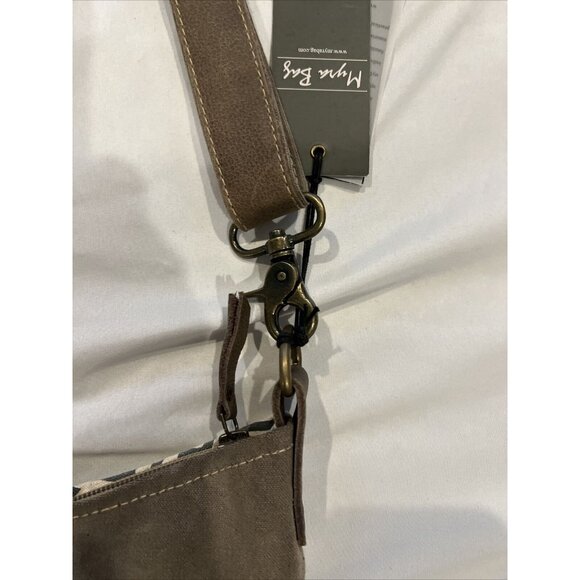 NWT Myra Bag 100% Cotton Womens Adjustable Strap Shoulder/Crossbody Bag S-0951 - Picture 5 of 16
